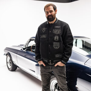 V8 Werk College-Jacke